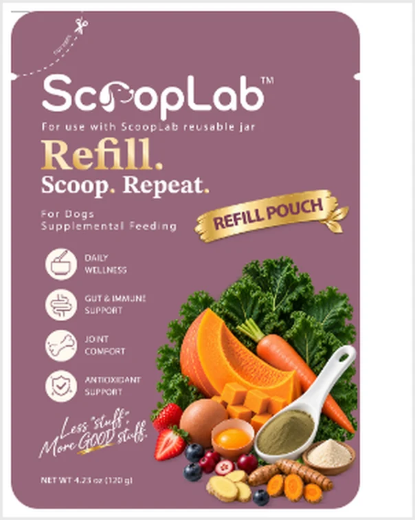 ScoopLab refill pouch, 4.23 oz / 120 g